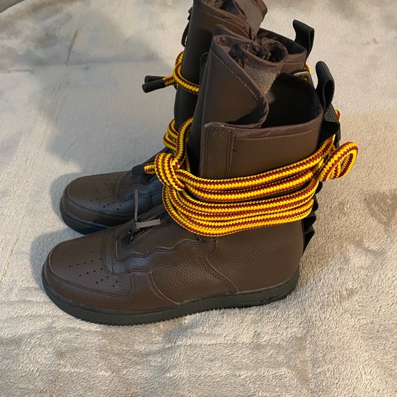 2018 Nike SF AF1 High Top Baroque Brown - Picture 9 of 13